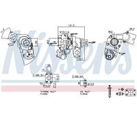 NISSENS 93259 Turbina