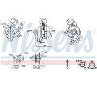 NISSENS 93261 Turbina