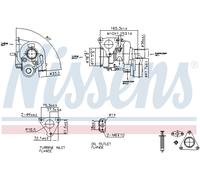 Nissens 93262 Compressore Carica per Citroën Jumper Fiat Ducato Peugeot Boxer