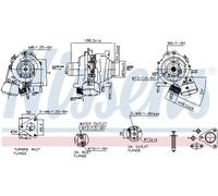 NISSENS 93270 Pompa accelerazione, Carburatore