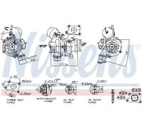 NISSENS 93276 Turbina