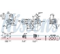 NISSENS 93306 Turbina