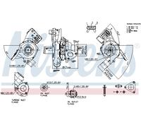 NISSENS 93311 Turbina