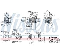 NISSENS 93315 Turbina
