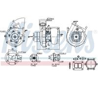 NISSENS 93337 Turbocompressore, Sovralimentazione per MAN