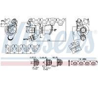 NISSENS 93344 Turbina