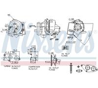 NISSENS 93347 Turbocompressore, Sovralimentazione per BMW