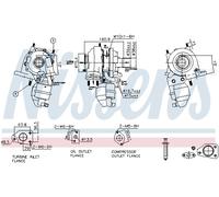 NISSENS 93350 Turbocompressore, Sovralimentazione per ALFA ROMEO,FIAT