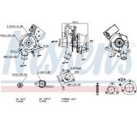 NISSENS 93413 Turbina