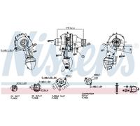NISSENS 93416 Turbina