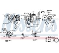 NISSENS 93432 Turbina