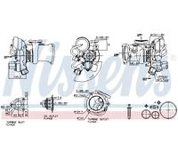 NISSENS 93454 Turbocompressore, Sovralimentazione per FORD,VOLVO