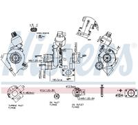 NISSENS 93455 Turbina