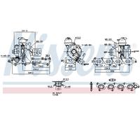 NISSENS 93460 Turbocompressore, Sovralimentazione per CITROËN,DS,FIAT,FORD,FORD