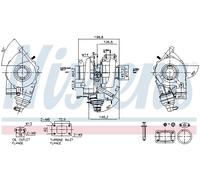 NISSENS 93467 Turbina