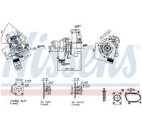 NISSENS 93475 Turbina