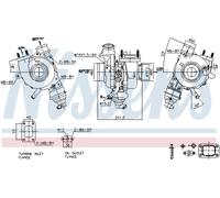 NISSENS 93476 Turbocompressore, Sovralimentazione per IVECO