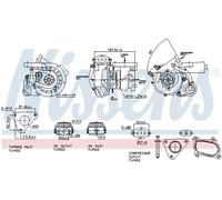 NISSENS 93477 Turbina