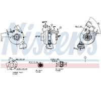 NISSENS 93483 Turbina