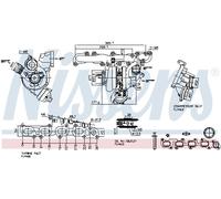 NISSENS 93505 Turbina