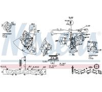 NISSENS 93512 Turbocompressore, Sovralimentazione per SKODA,VW