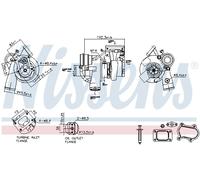 NISSENS 93528 Turbina