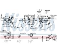 NISSENS 93534 Turbina