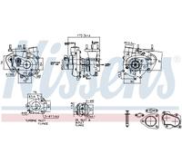 NISSENS 93544 Turbocompressore, Sovralimentazione per TOYOTA