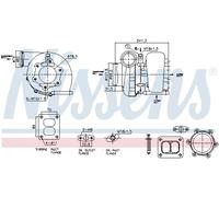 Caricatore, ricarica NISSENS 93598