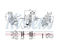 Nissens 93607 Caricatore Di Carica Per Volvo S60 II S80 II V60 I V70 III XC60