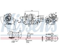 NISSENS 93631 Turbocompressore, Sovralimentazione per AUDI,CUPRA,SEAT,SKODA,VW