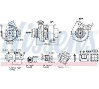 NISSENS 93697 Turbina