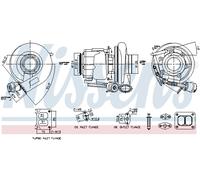 NISSENS 93717 Turbina