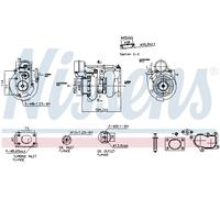 NISSENS 93724 Turbocompressore, Sovralimentazione per DAF