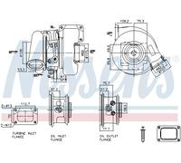 NISSENS 93727 Turbocompressore, Sovralimentazione per IVECO