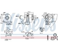 NISSENS 93729 Turbocompressore, Sovralimentazione per VW