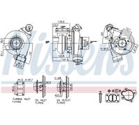 NISSENS 93759 Turbina
