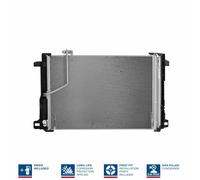 Condensatore, impianto di climatizzazione NISSENS 940035