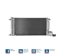 Condensatore, impianto di climatizzazione NISSENS 940093