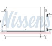 NISSENS 940289 Condensatore climatizzatore