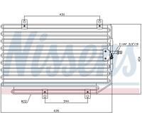 Nissens 94816 - Condensatore, Climatizzatore