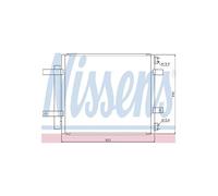 Condensatore, impianto di climatizzazione NISSENS 94866