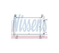 Condensatore radiatore climatizzazione R 134a 94991 NISSENS per TOYOTA YARIS