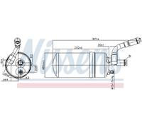 NISSENS 95129 Essiccatore climatizzatore
