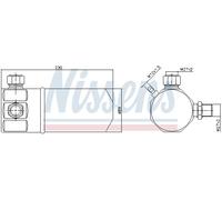 NISSENS 95137 Essiccatore climatizzatore