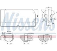 NISSENS 95314 Essiccatore, Climatizzatore per AUDI,SKODA,VW