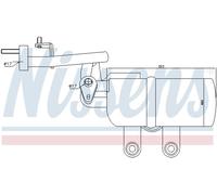 NISSENS 95332 Essiccatore, Climatizzatore per FORD,MAZDA