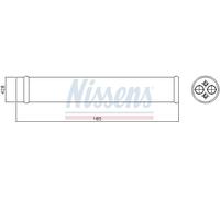 Essiccatore climatizzazione Alluminio 95367 NISSENS per SUZUKI OPEL
