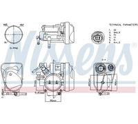 NISSENS 955115 Corpo farfallato per OPEL,VAUXHALL
