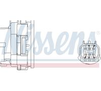 NISSENS 955152 Corpo farfallato per CHEVROLET,OPEL,VAUXHALL